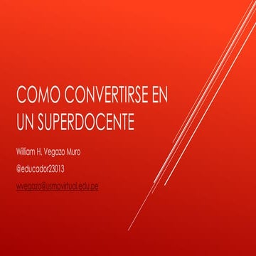 Como convertirse en un superdocente