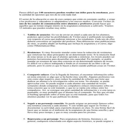 Como crear una cuentar twitter y darle uso didactico