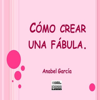 Como crear una fábula