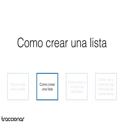 Marketing para Pymes | Como crear una lista en Mailchimp