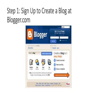 Como crear un blog
