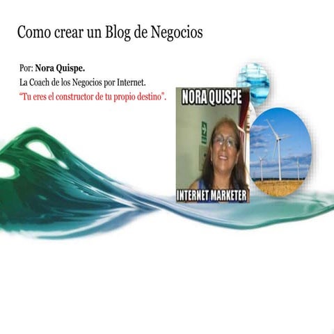 Como crear un Blog de Negocios