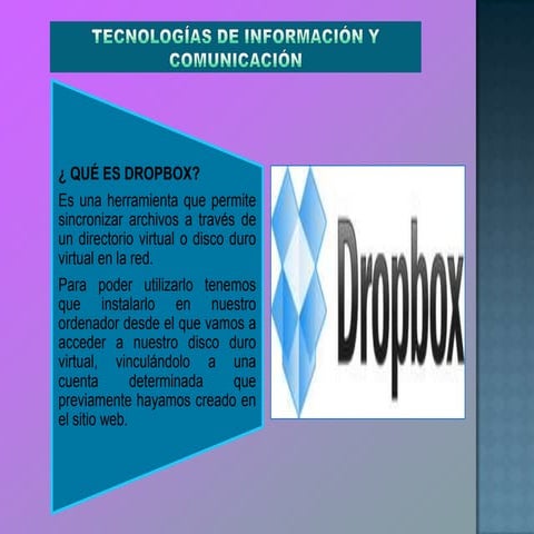 Como crear y compartir una carpeta en dropbox