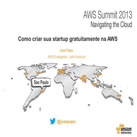 Como criar sua startup gratuitamente na Nuvem da AWS