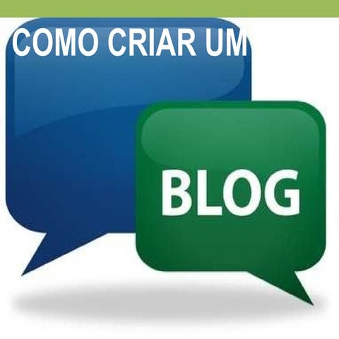 Como Criar Um Blog
