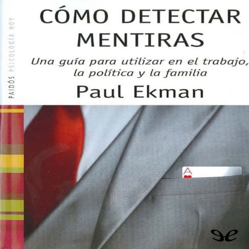 Como Detectar Mentiras - Paul Ekman.pdf
