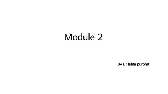 computer organisation and architecture Module 2.pptx