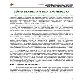 Como elaborar entrevistas