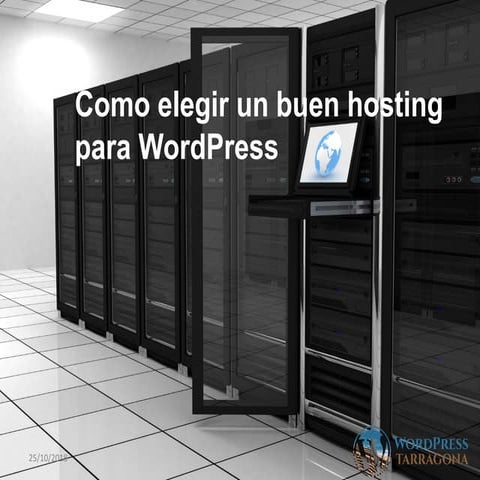 Como elegir un buen hosting para WordPress