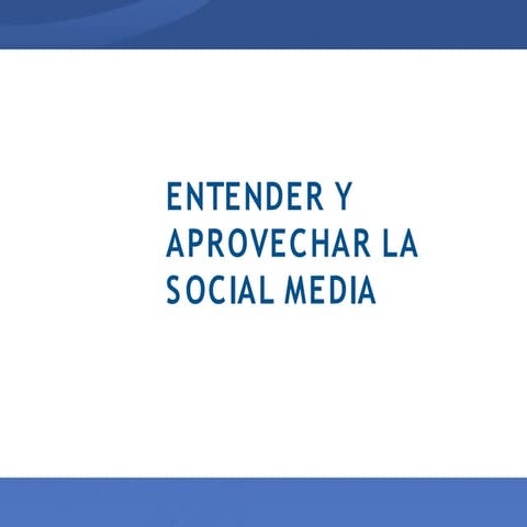 Como Entender Social Media