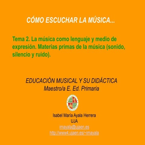 COMO ESCUCHAR LA MUSICA.ppt