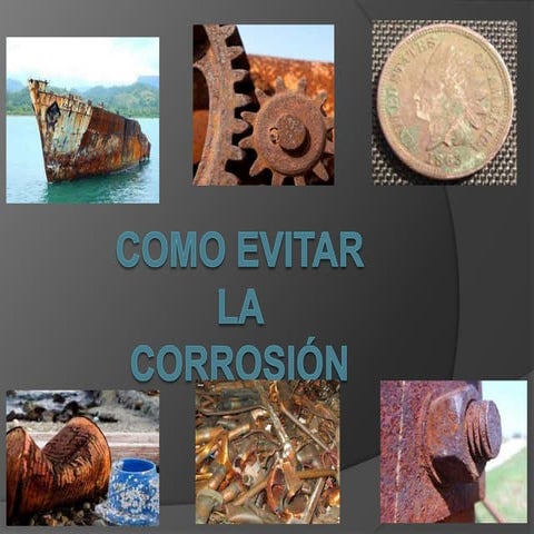 Como evitar la corrosión