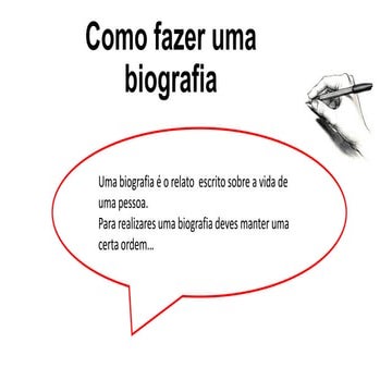 Como fazer uma biografia | PDF