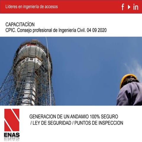 Cómo generar un andamio 100% seguro