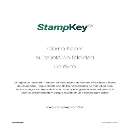 Como hacer su tarjeta de fidelidad un exito