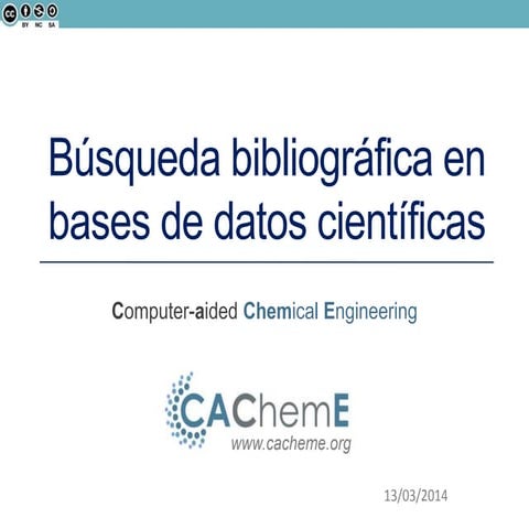 Cómo hacer una búsqueda bibliográfica en bases de datos científicas (Scopus y...