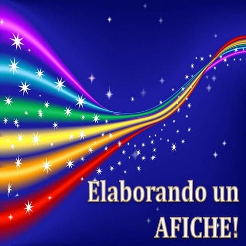 Como hacer un afiche