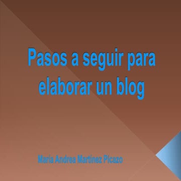 Como hacer un blog (1)