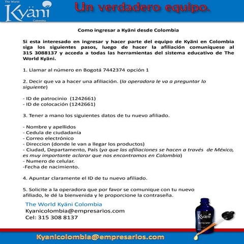 Kyäni colombia libertad | PDF
