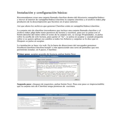 Como instalar claroline