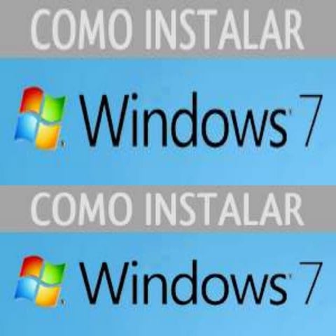 Como instalar windos 7