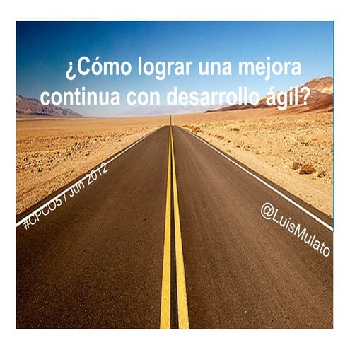 Como lograr mejora con agile dev