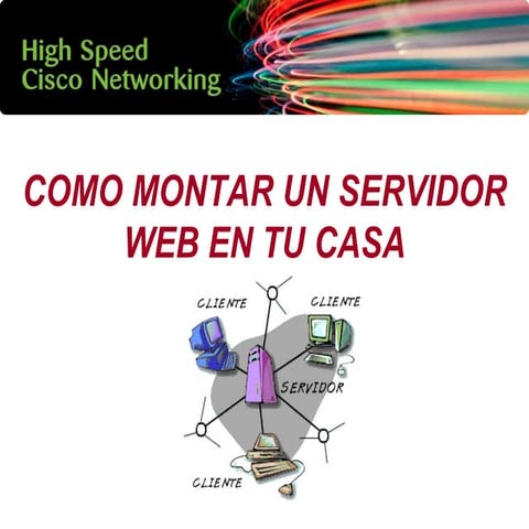 Como montar un servidor web en tu casa