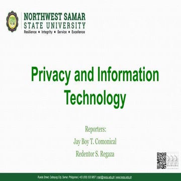 Privacy and information technology in IT Era