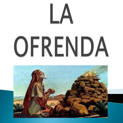 Como ofrendar | PPSX