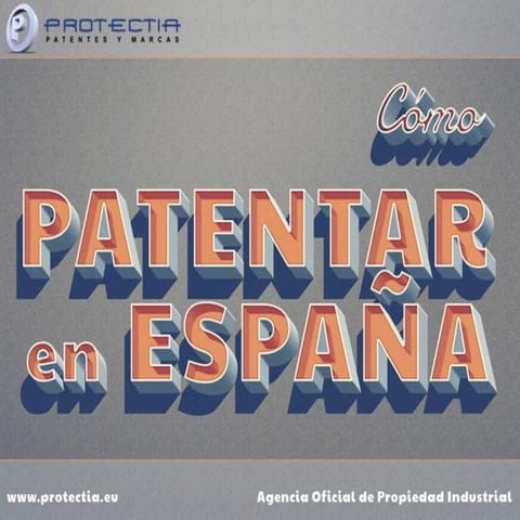 Cómo patentar en españa