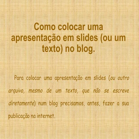 Tutorial slideshare | PDF
