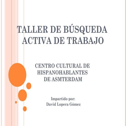 CÓMO REALIZAR UN CURRÍCULUM VITAE EXITOSO