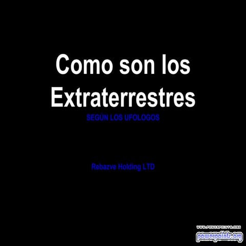 Como son los_extraterrestres