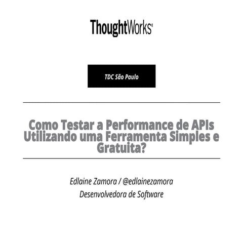 Como testar a performance de ap is utilizando uma ferramenta simples e gratuita?