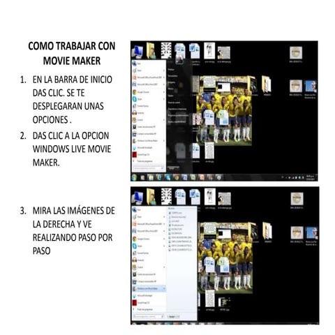 Como trabajar con movie maker