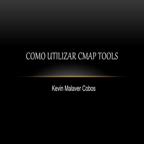 Como utilizar cmap tools