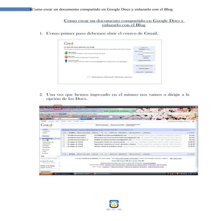 Como utilizar el google docs