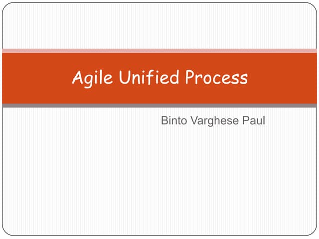 Agile Process