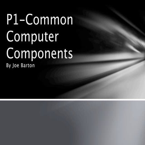 Common computer components 
