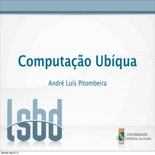 Computação Ubíqua