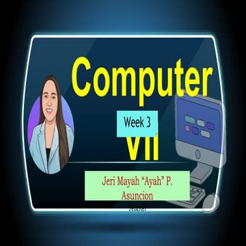 Exploring and Maintaining Your Computer pt. 1