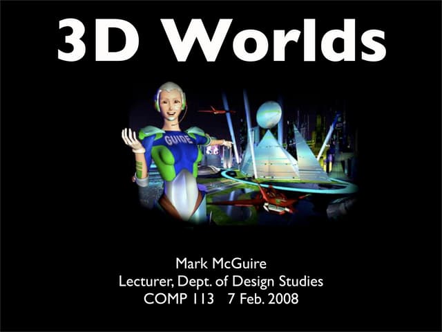 Comp113 Lecture 7 Feb 08