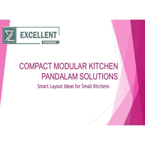 Compact Modular Kitchen Pandalam Solutions | PDF