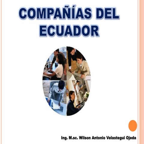 COMPAÑÍAS O SOCIEDADES DEL ECUADOR