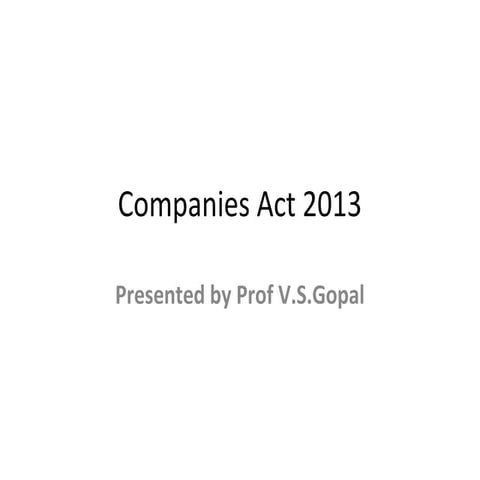 Companies act 1956
