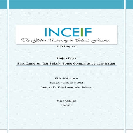 Companies law islamic vs. conventional
