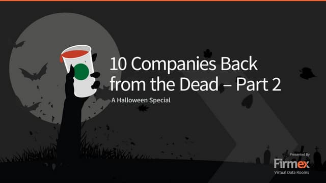 10 Companies Back From The Dead- Pa...