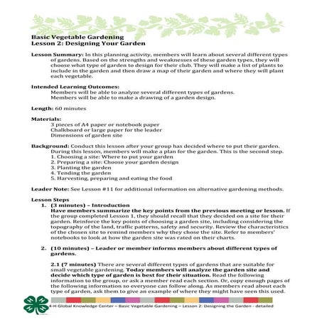 Companion Gardening: Basic Vegetable Gardening, Designing Your Garden