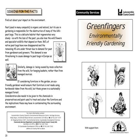 Companion Planting: Greenfingers Environmentally Friendly Gardening - Leicest...