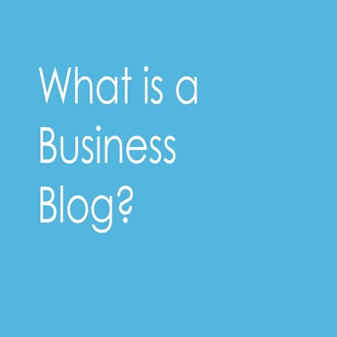 Company Business Blogs